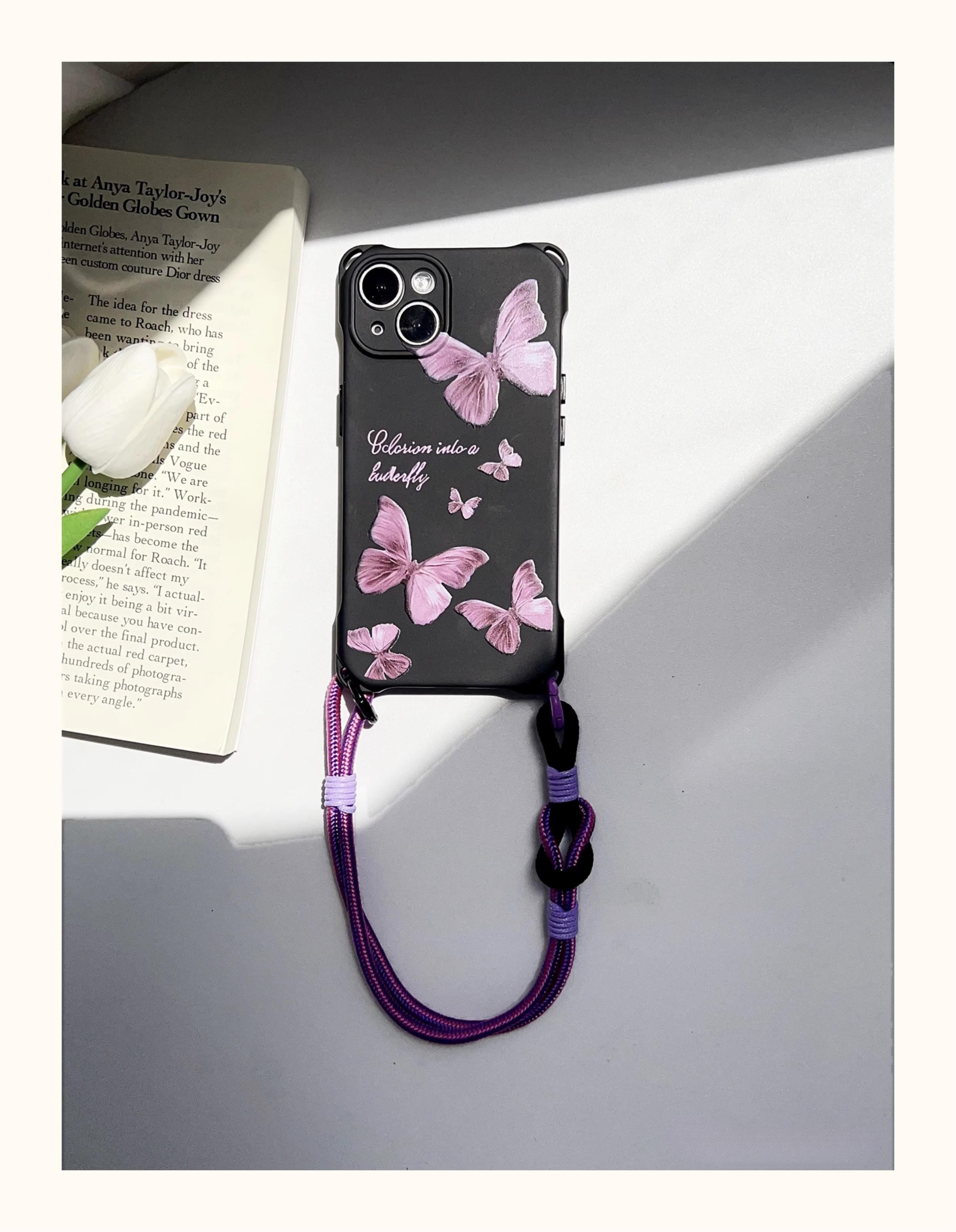 purple butterfly for iphone